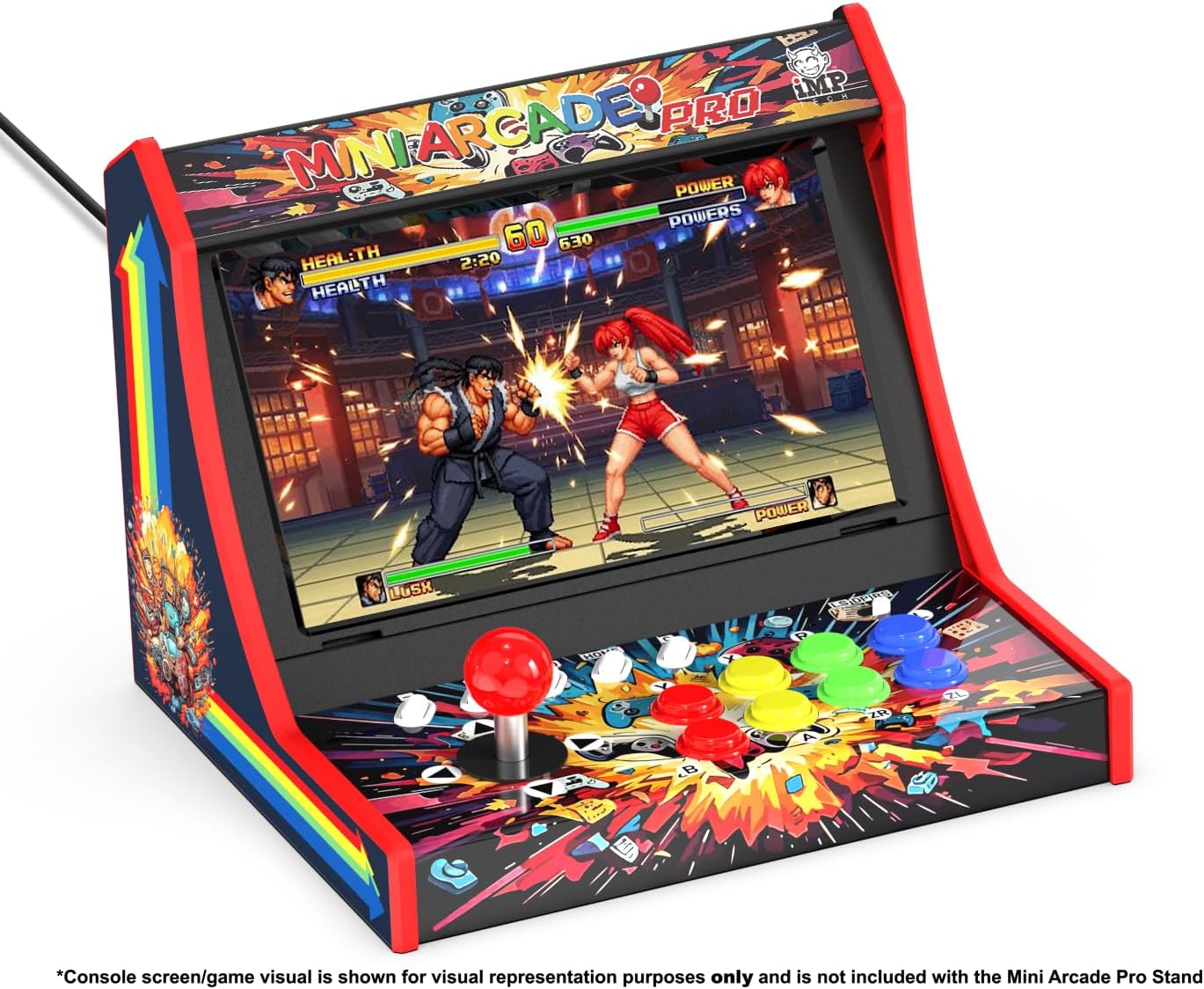 Mini Arcade Pro Retro Game Cabinet Compatible with Nintendo Switch 2 and OLED 3