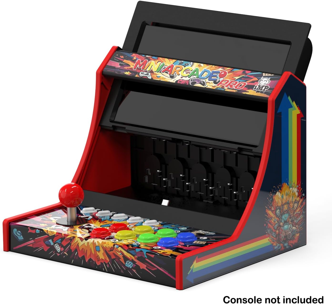 Mini Arcade Pro Retro Game Cabinet Compatible with Nintendo Switch 2 and OLED 6