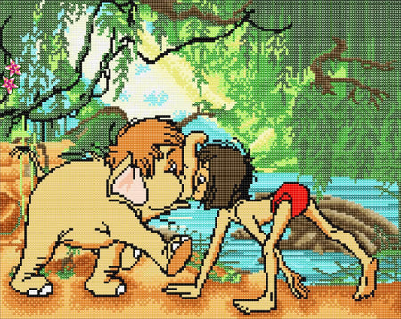 Crystal Art Disney Jungle Book DIY Diamond Painting 8