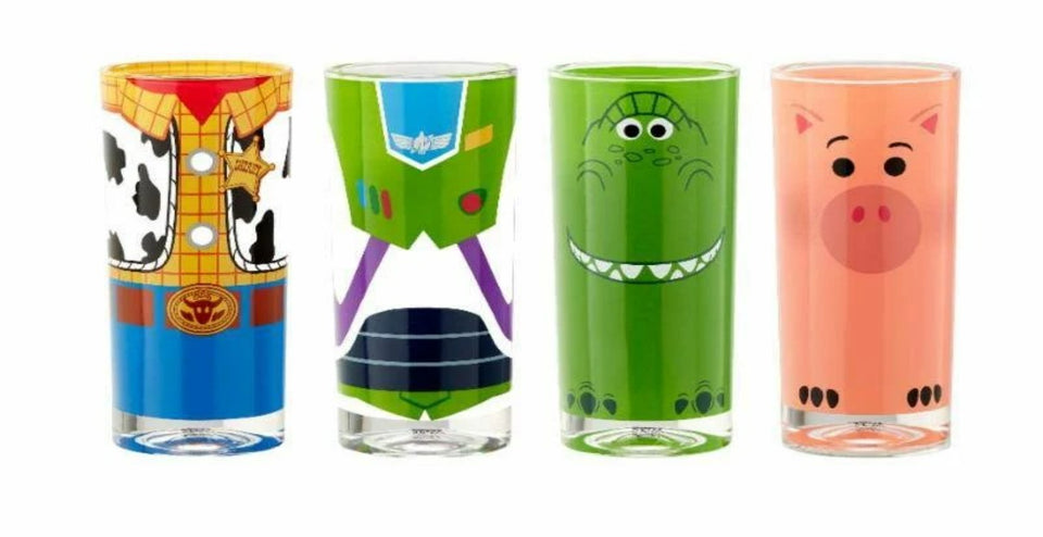 Toy Story Glasses Woody, Rex, Hamm, and the iconic Buzz Lightyear
