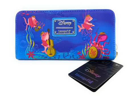 Disney Bed knobs & Broomsticks Underwater Loungefly Wallet 2