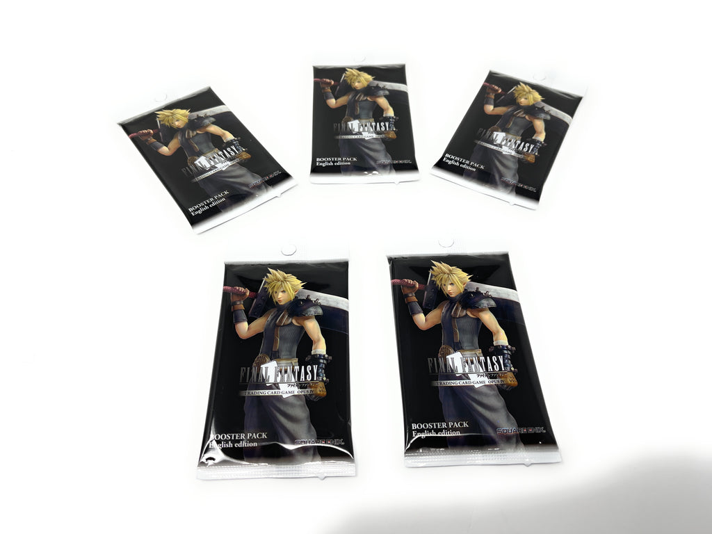 Final Fantasy Opus 4 Trading Card Game 5 Booster Packs