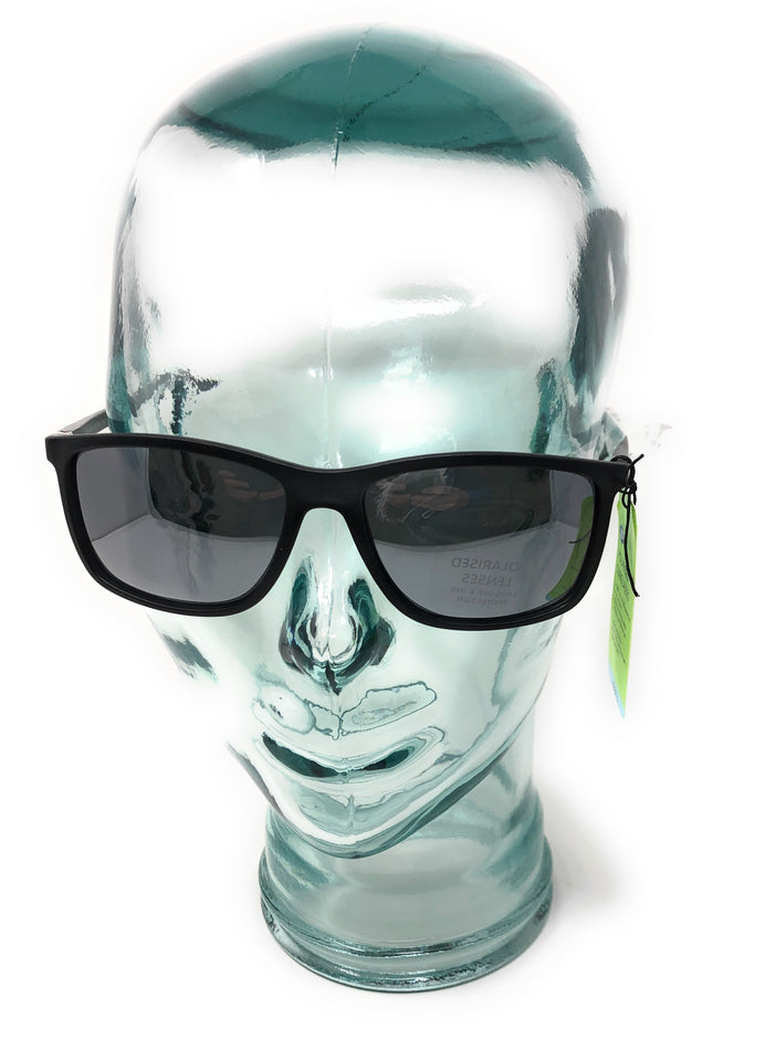 Polarised Sunglasses Black Frame with Grey Arms by Boots 104J 1