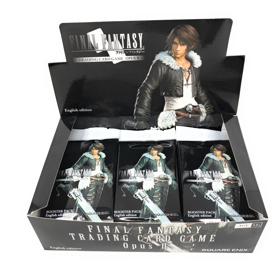 Final Fantasy Opus 2 Trading Card Game 36 Booster Packs