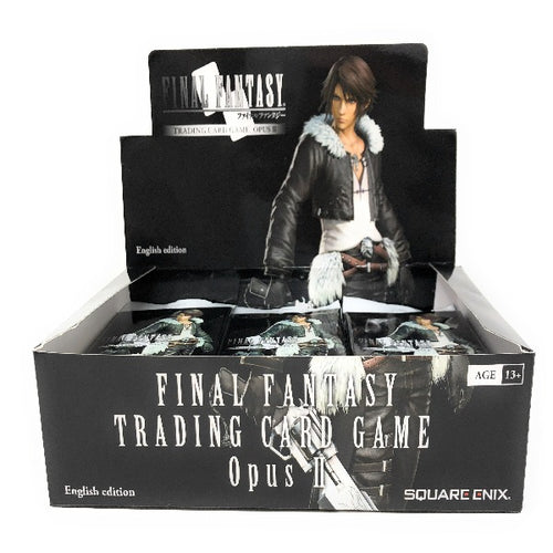 Final Fantasy Opus 2 Trading Card Game 36 Booster Packs