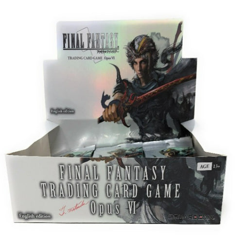 Final Fantasy Opus 6 Trading Card Game 36 Booster Packs