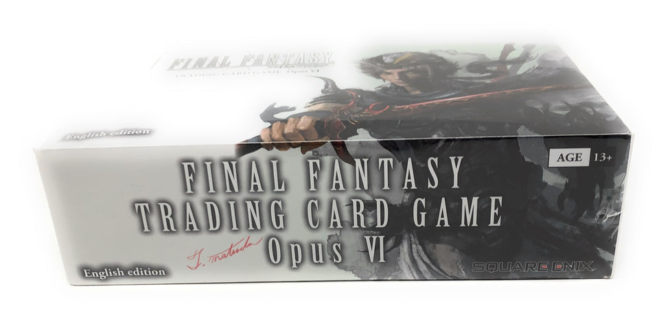 Final Fantasy Opus 6 Trading Card Game 36 Booster Packs