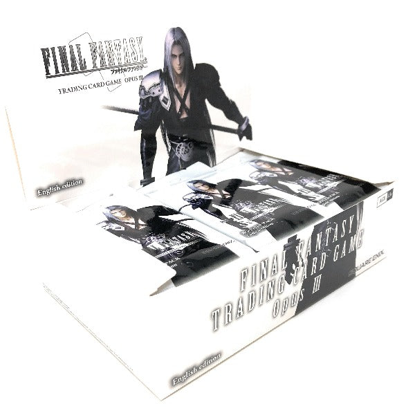 Final Fantasy Opus 3 Trading Card Game 36 Booster Packs – Ltd