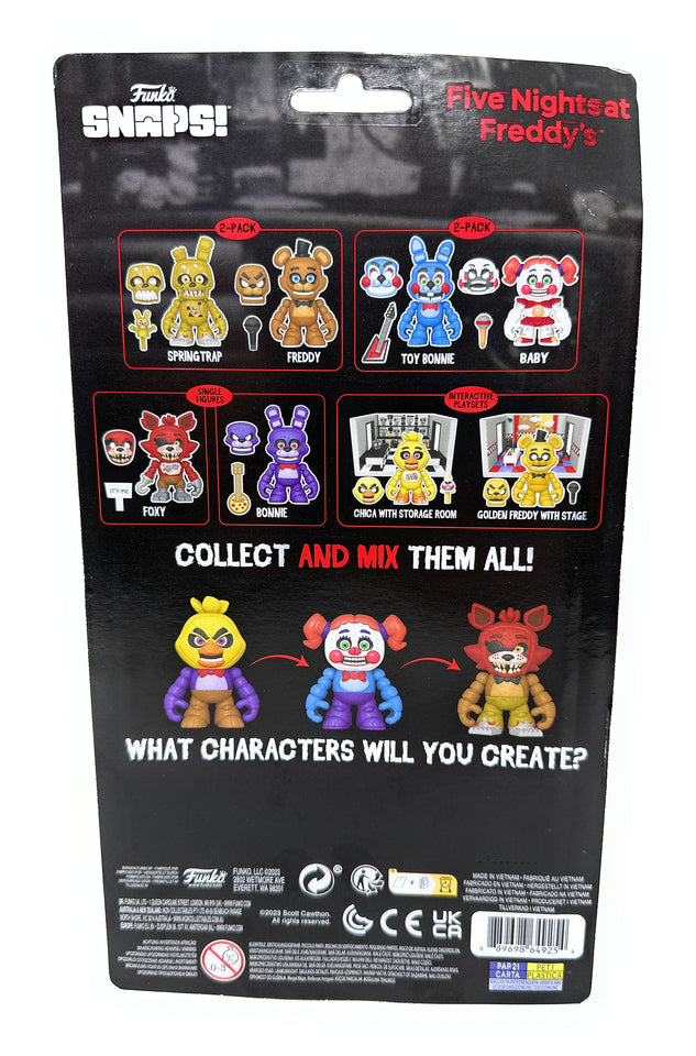Five Nights At Freddy's Toy Bonnie and Baby FNAF Funko Snaps Figure