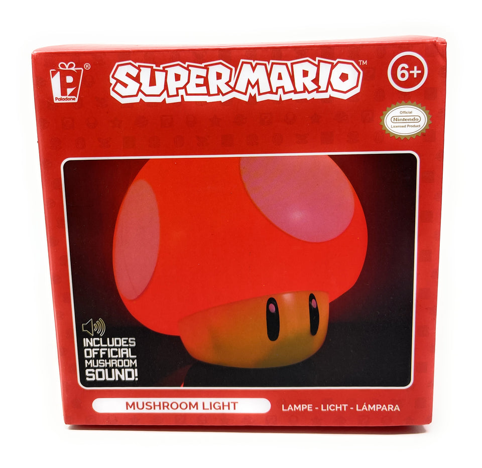 Super Mario Bros Toad Mushroom LED Light with Sounds 3