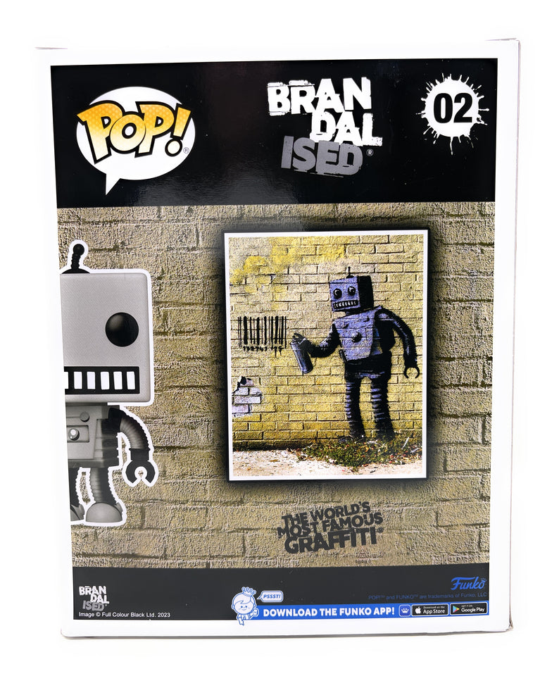 Funko Brandalised Tagging Robot Banksy Pop Vinyl Figure 4