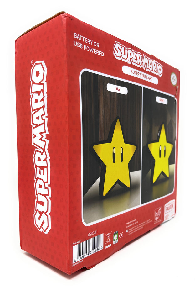 Super Mario Bros LED Lamp Super Star Projector Night Light 7