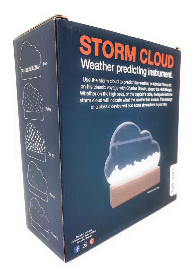 Storm Cloud Barometer Weather Predicting Crystals 5