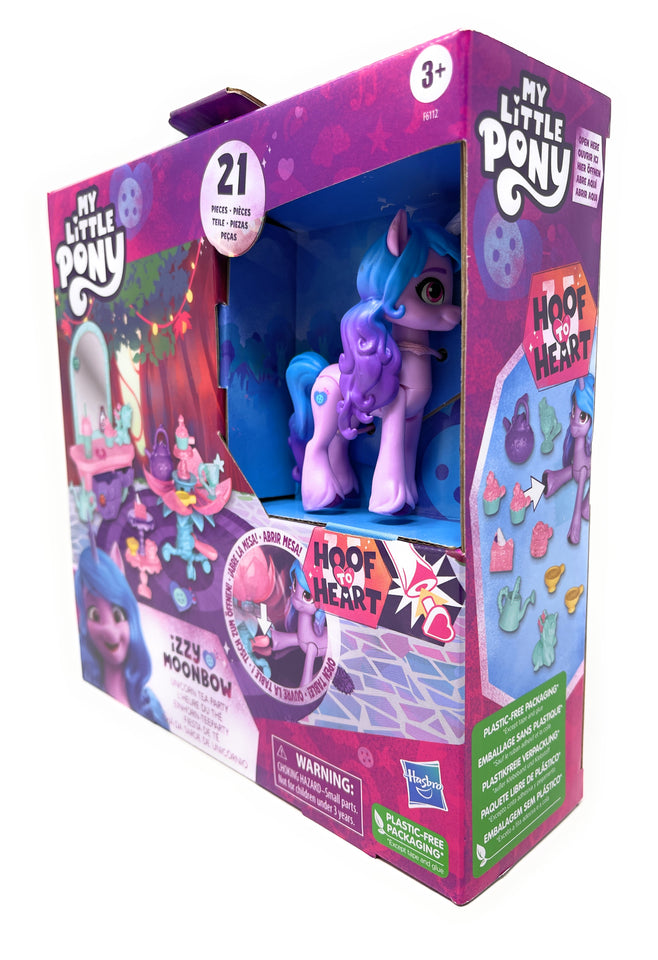 My Little Pony Unicorn Toy Playset - Izzy’s Magical Tea Party with 20 Accessories