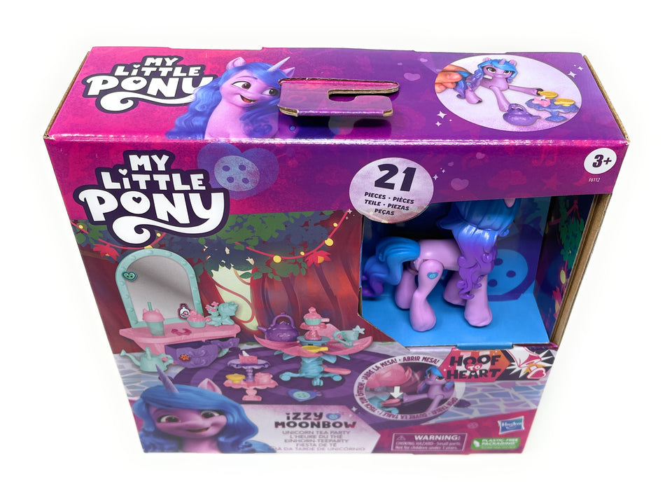 My Little Pony Unicorn Toy Playset - Izzy’s Magical Tea Party with 20 Accessories