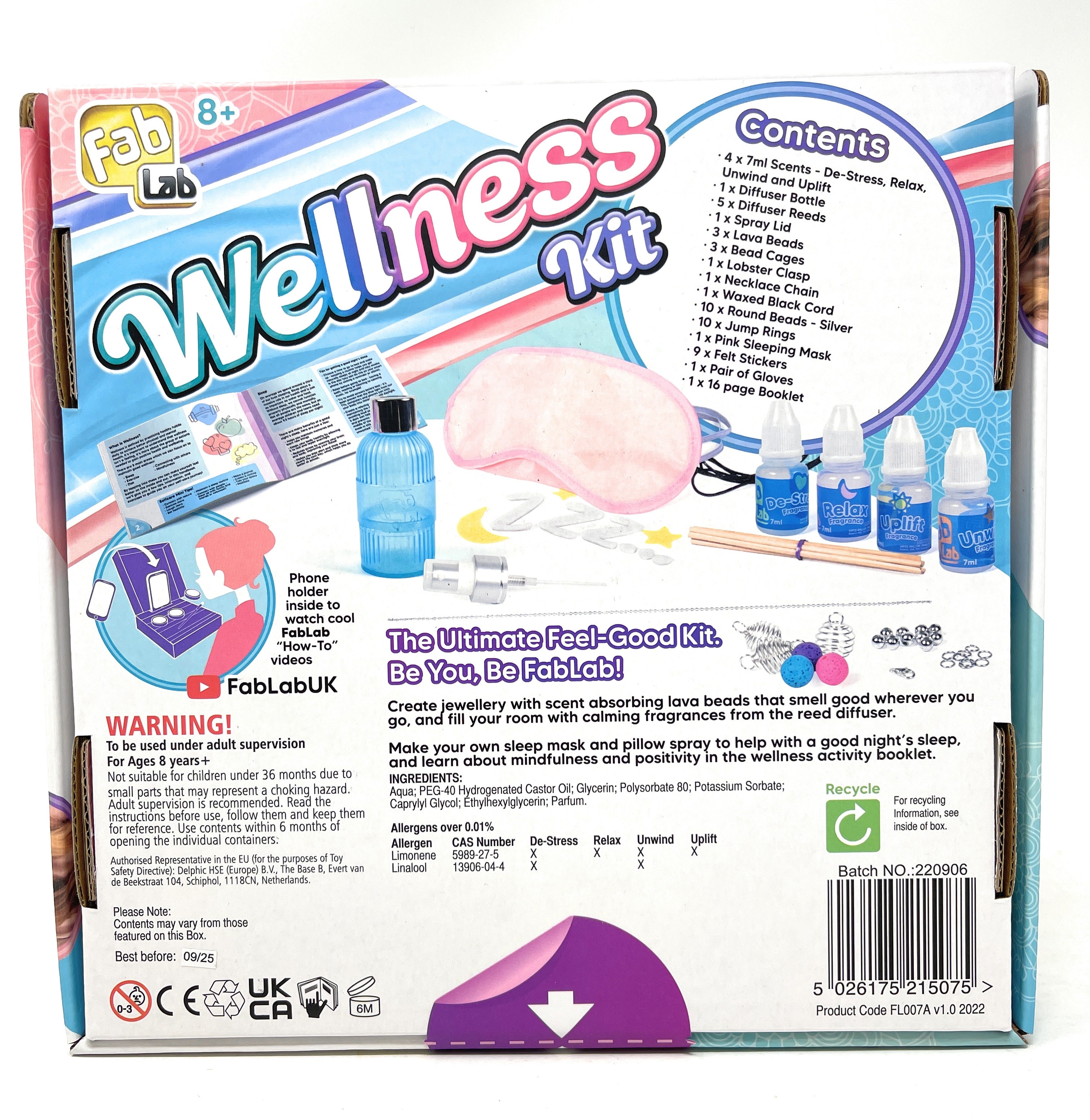 Wellness Kit Mindfulness & Positive Energy Activity Set