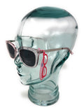 Stylish Grey Lens Sunglasses with Translucent Rose Frame
