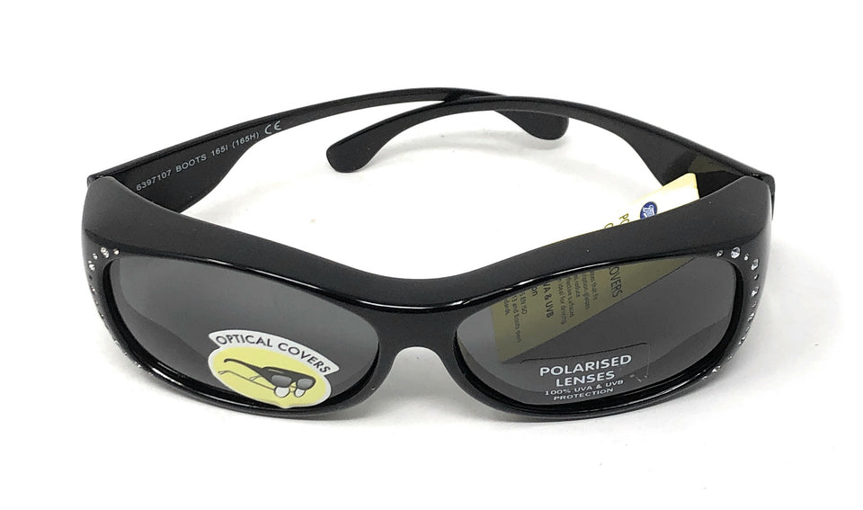 Polarised Optical Covers Sunglasses for Prescription Glasses Model 165J 9