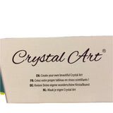 Crystal Art logo create beautiful crystal art