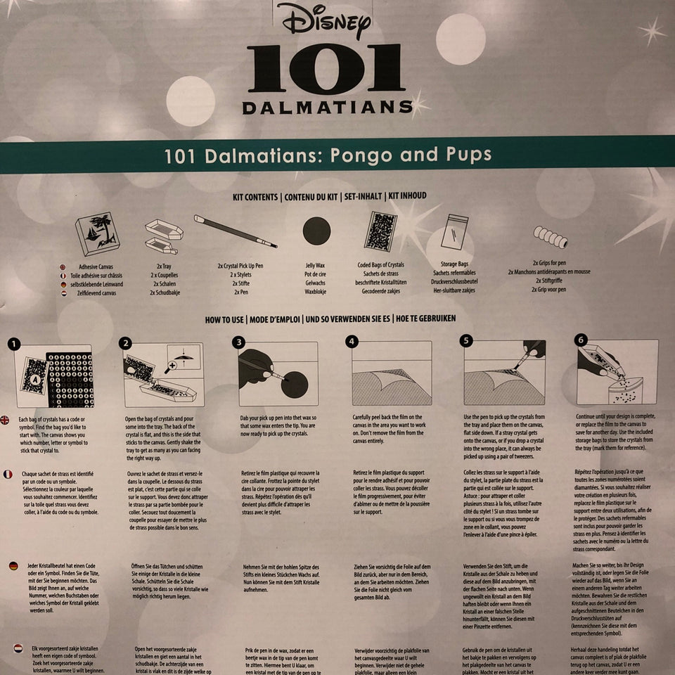 101 Dalmatians Instructions