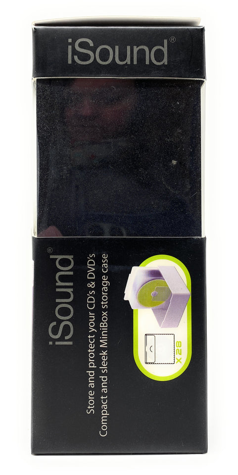 iSound Stackable CD Storage Mini Box Unit