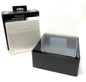 iSound Stackable CD Storage Mini Box Unit