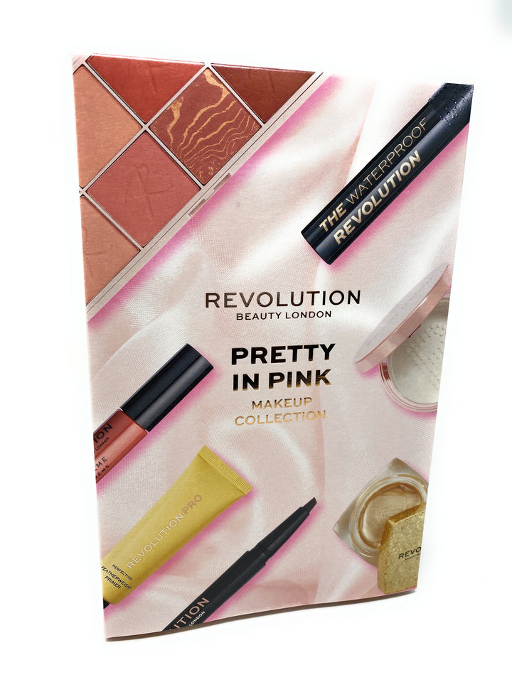 Revolution Makeup Gift Set Pretty In Pink Cosmetic Beauty Collection.