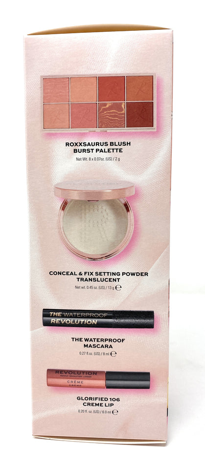 Revolution Makeup Gift Set Pretty In Pink Beauty Collection.