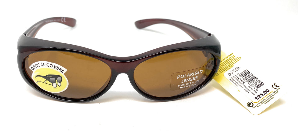 Polarised Optical Covers Sunglasses - Overs for Prescription Glasses Model 161J