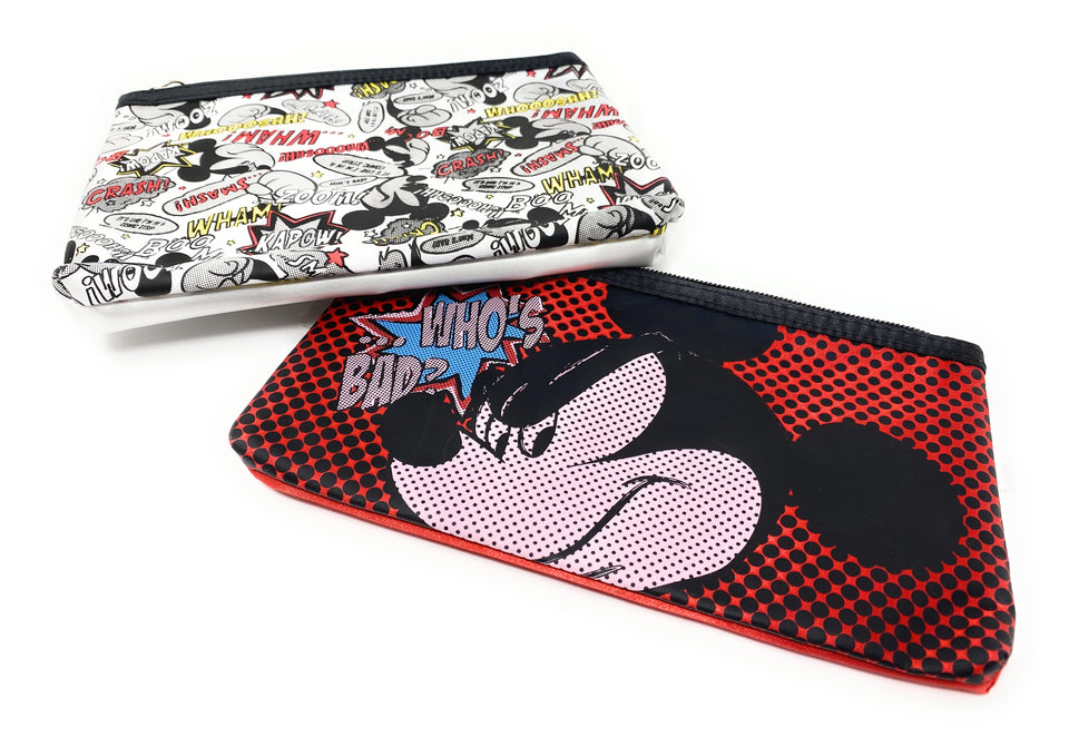 Mickey Mouse Disney Cosmetic Bag Twin Pack 