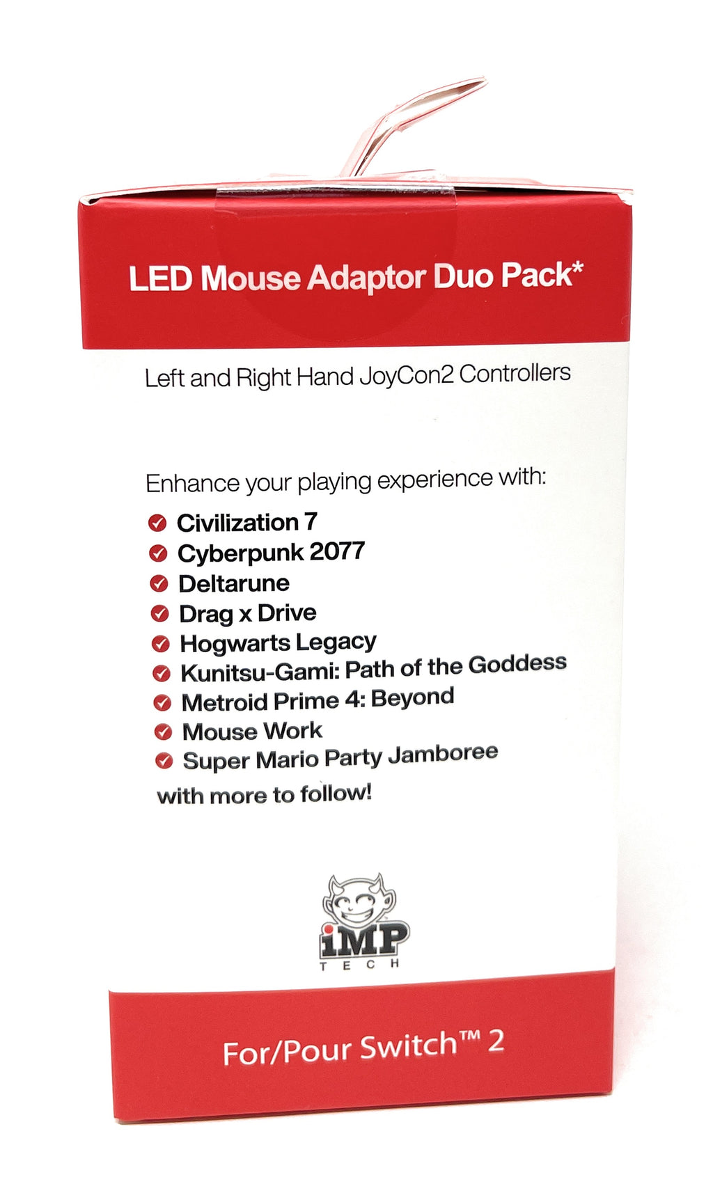 LED Mouse Adaptor Duo Pack for Nintendo Switch 2 -10