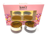 kndr hydrating lip mask and lip scrub