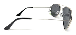 Aviator sunglasses side view