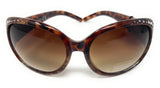 Boots Ladies Sunglasses Brown Tortoise Shell with Silver 028I 8
