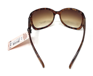 Boots Ladies Sunglasses Brown Tortoise Shell with Silver 028I 7