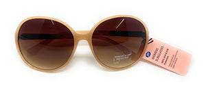 Ladies Sunglasses Brown with Gold Boots 031I 2