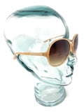 Ladies Sunglasses Brown with Gold Boots 031I 14