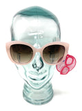 Pink Shades on head