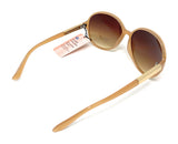 Ladies Sunglasses Brown with Gold Boots 031I 11