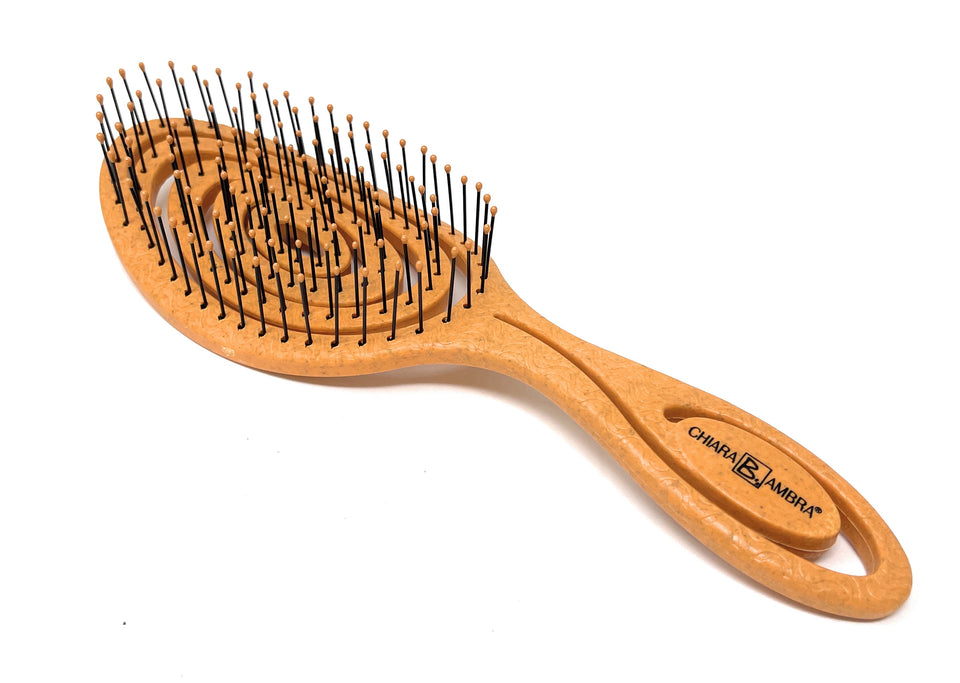 CHIARA AMBRA Detangling Hair Brush Orange