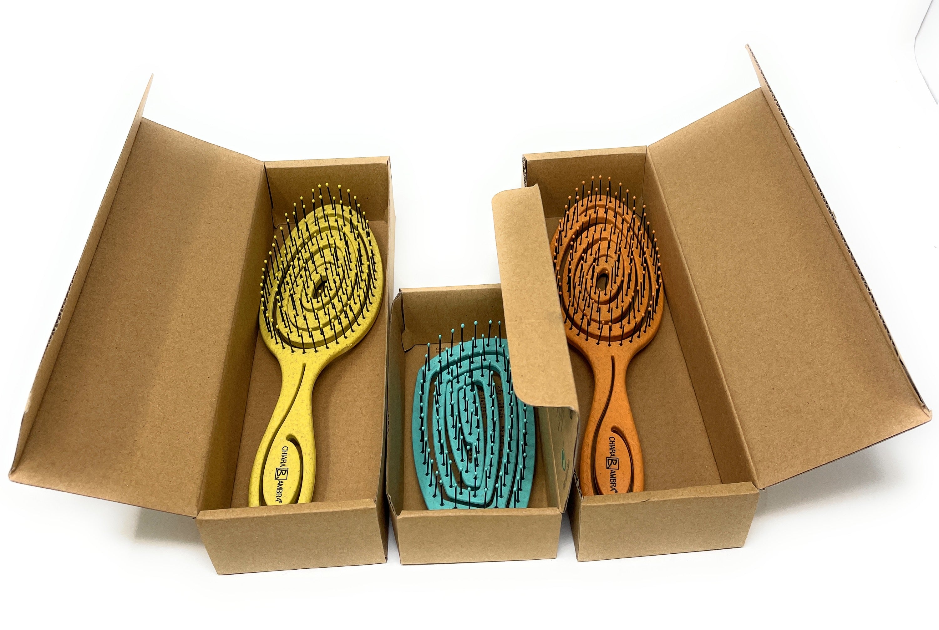 CHIARA AMBRA Detangling Hair Brush Set9