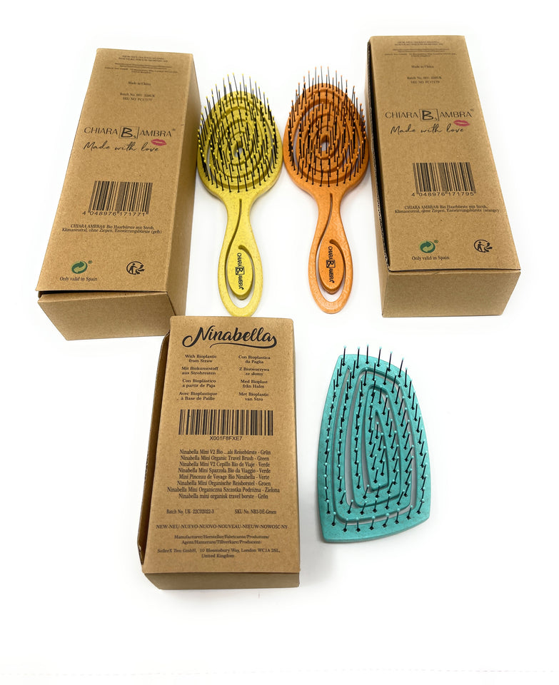 CHIARA AMBRA Detangling Hair Brush Set 12