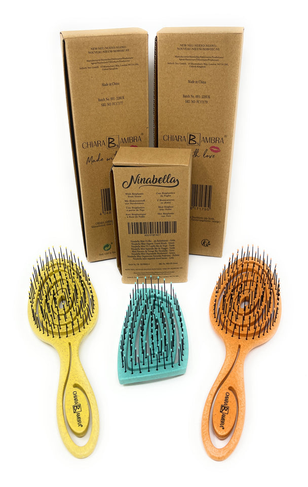CHIARA AMBRA Detangling Hair Brush Set 13
