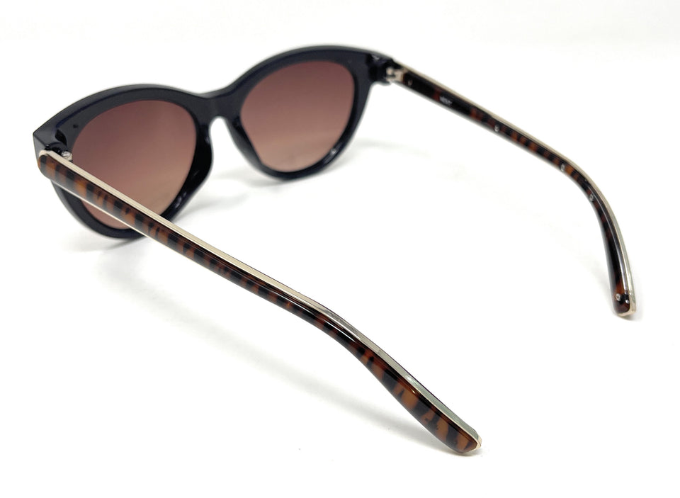 Sunglasses Black Brown Retro Frame with Brown Next 101 7