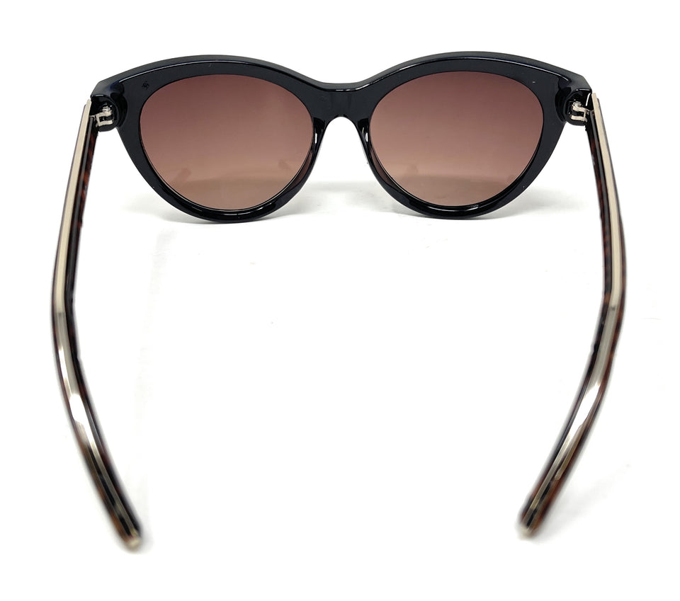 Sunglasses Black Brown Retro Frame with Brown Next 101 8