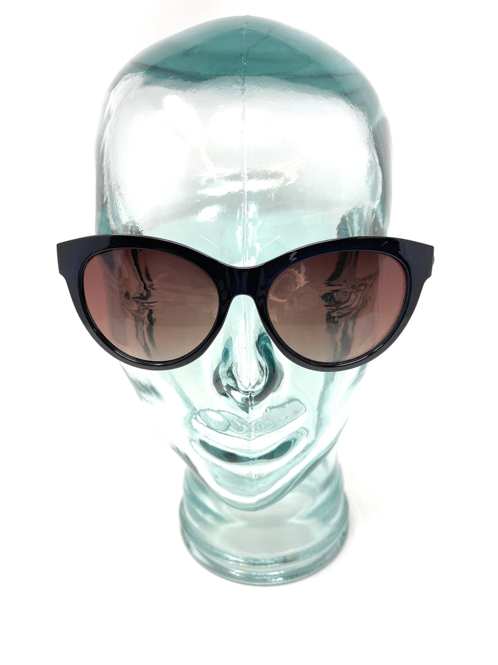 Sunglasses Black Brown Retro Frame with Brown Next 101 2