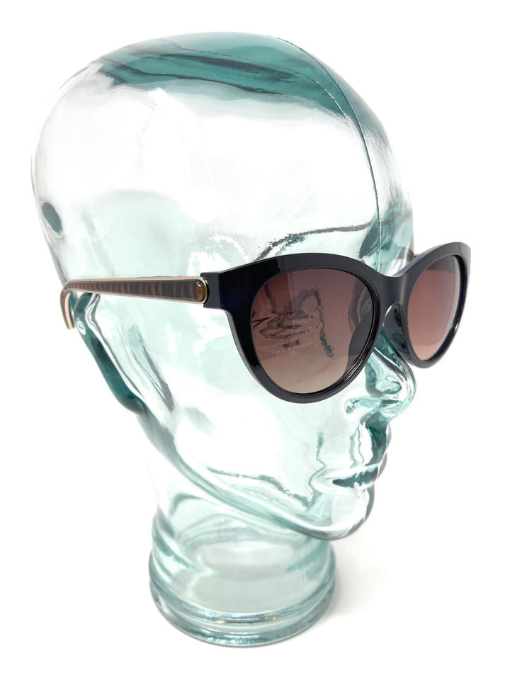 Sunglasses Black Brown Retro Frame with Brown Next 101 10