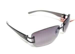 Ladies Sunglasses Frameless Black Lenses Boots 144I  8
