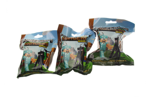 Triple Pack of Hangers Series 2 Collectable Toy Keychain Figure