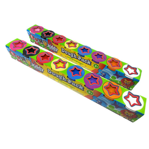Creative Kids Kiddy Dough 8 Colourful Pots  - Twin Pack
